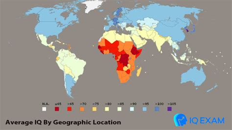 Average IQ by Geographic Location and Occupation .